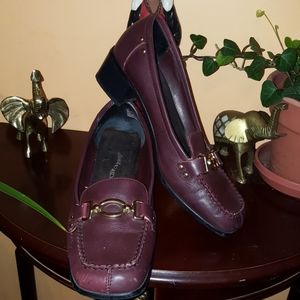 Cloudwalkers burgundy loafer